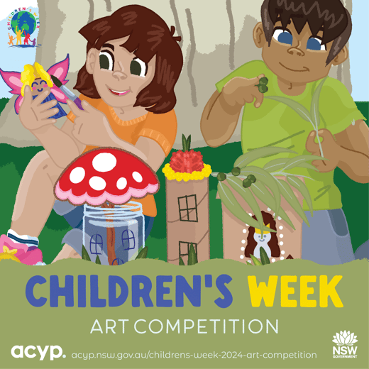 Childrens Week 2024 Social tile