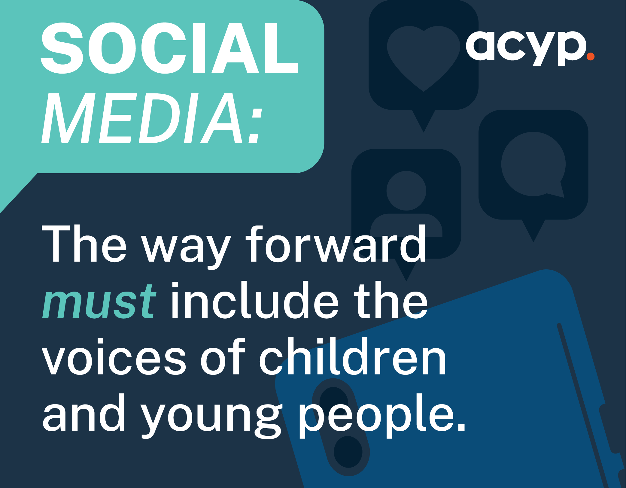 Social media media release web tile