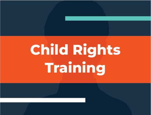 Web button Child  Rights Training